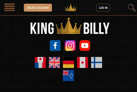 KingBilly Casino for mobile Mobile version of KingBilly Casino