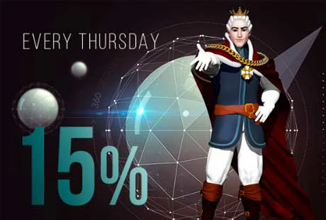 Bonuses for King Billy account replenishment Bonuses for funding your King Billy account