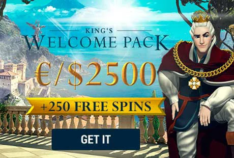 King Billy casino welcome bonuses Welcome bonuses at King Billy casino