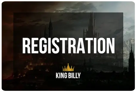 King Billy Registration for Real Money